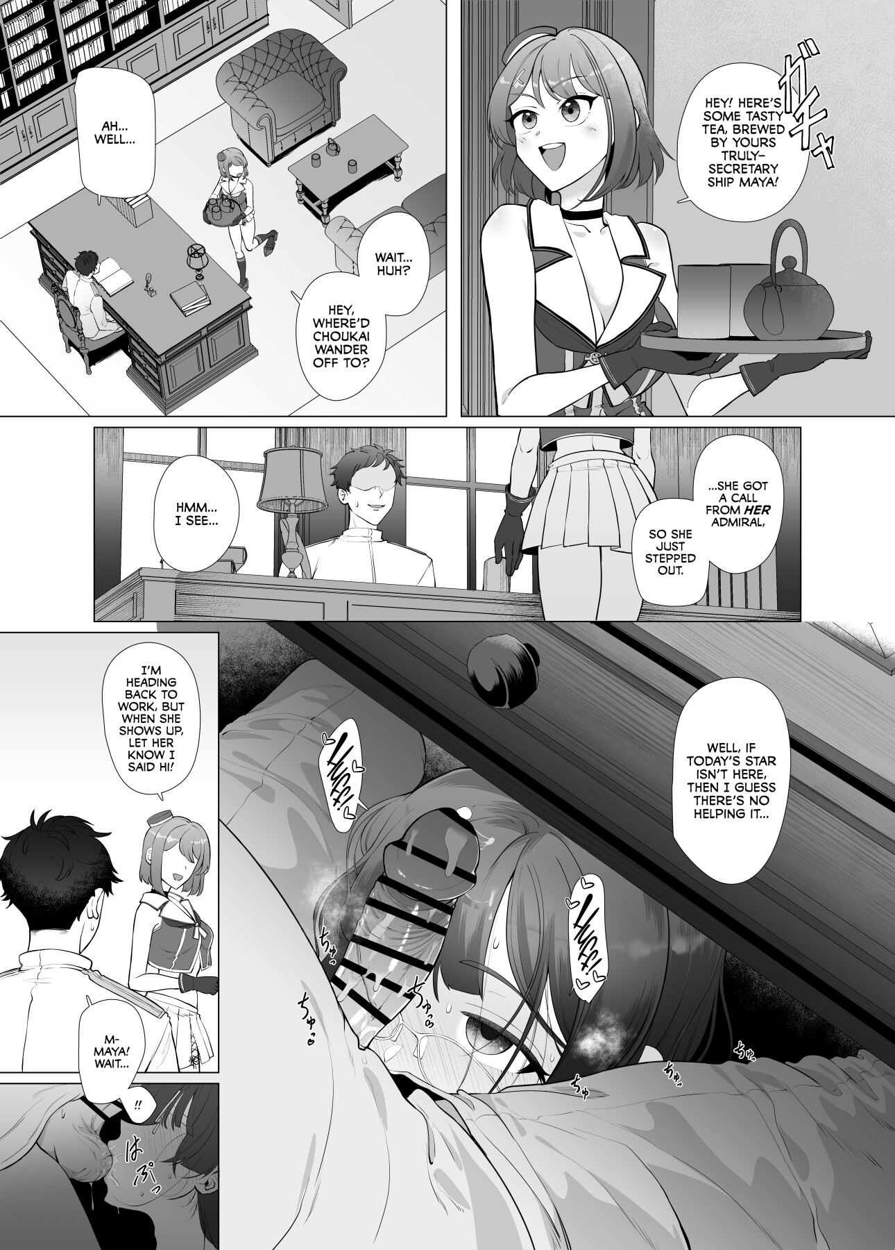 Hentai Manga Comic-The Day I Broke - The Story of Chokai's Secret Cheating with the Admiral Until She Gets Pregnant-Read-11